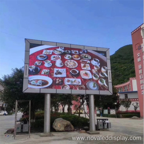 Pantalla LED impermeable para publicidad exterior P6